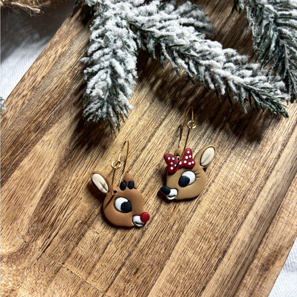 Handcrafted Polymer Clay Earrings